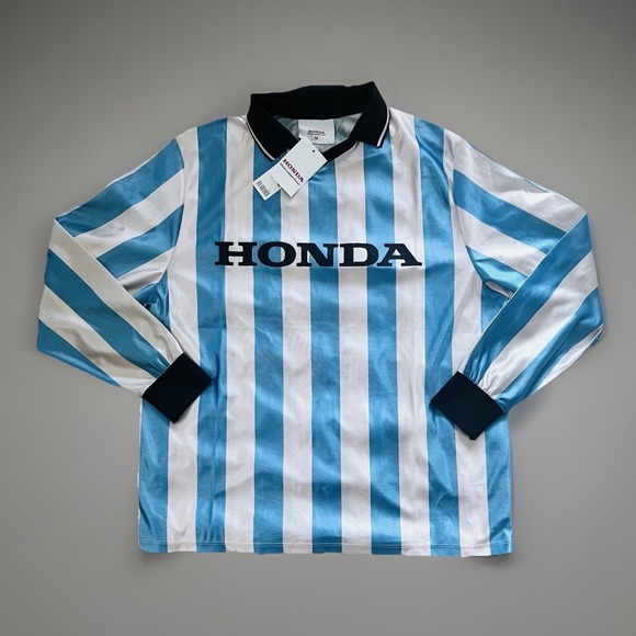 Urban Outfitters Other - Honda Long Sleeve Striped Soccer Jersey Polo Tree Brand‎ New w/ Tags Size M